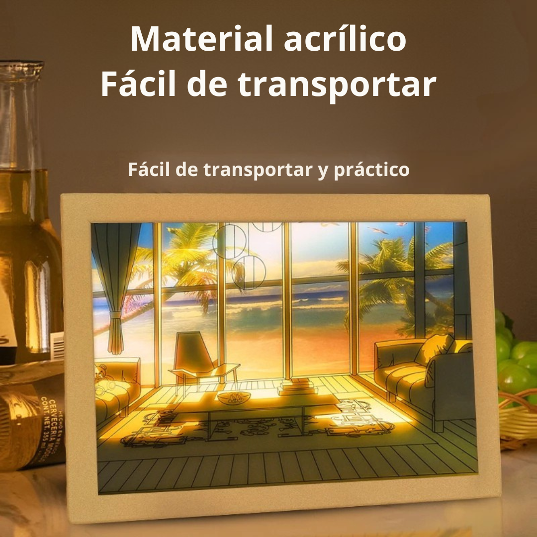 Nox Studio - Cuadro de Luz Decorativo