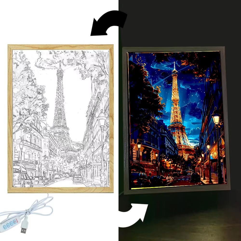 Nox Studio - Cuadro de Luz Decorativo